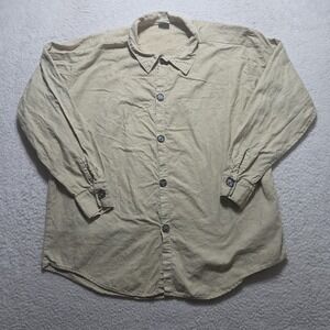 Cp Shades Men Long Sleeve Shirt Brown Size Large Men